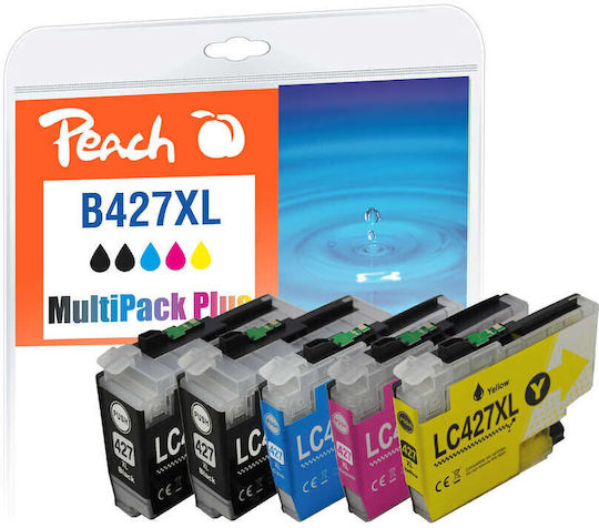 Peach Съвместими и реновирани мастиленоструйни касети Brother LC-427XL 1бр