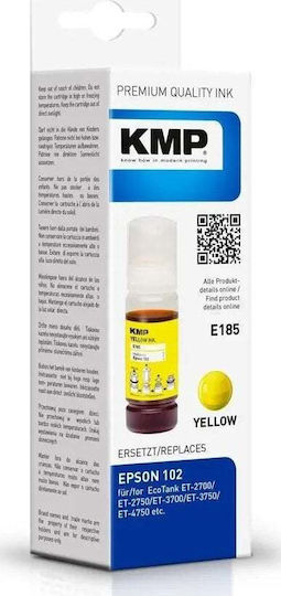 KMP Compatible Inkjet Printer Ink HP T03R4 6000 Pages Yellow 1pcs