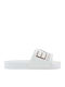 Women's Slides White