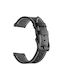 Strado Λουράκι Δερμάτινο Μαύρο (Huawei Watch GT 3 46 - Huawei)