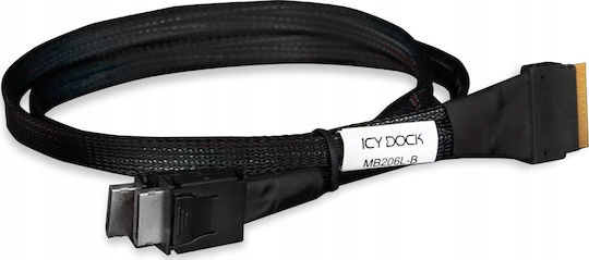 Icy Dock Αντάπτορας Μαύρο (MB206L-B)