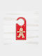 Parisis Christmas Door Decoration Biscuit DP2020-a 4pcs