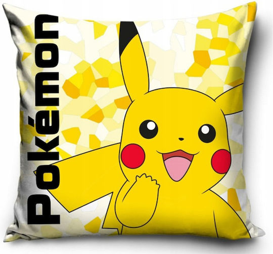 Velvet Kids Throw Pillow 40x40 Pokemon Pikachu