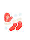Gel-Fenstersticker Schneeflocken 6 Stück 12x24cm