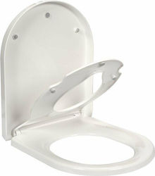 Toya Plastic Toilet Seat White