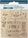 Decorative Chipboard Klimt Phrases 14x14cm Stamperia