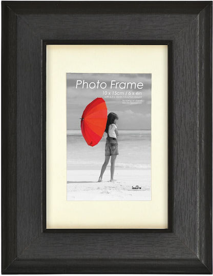 Innova Rama Foto Cu Cadru Negru Din Lemn 10x15 Innova Rama Foto Cu Cadru Negru Din Lemn 10x15