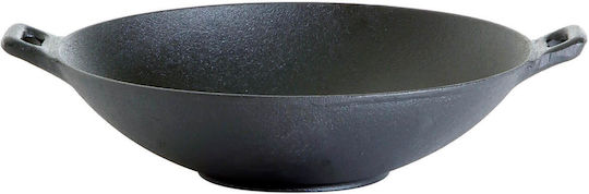 All'grill 30cm Wok aus Gusseisen
