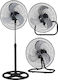 Ankor Ankor Ventilator Ochsostatis 75W Lüfterdurchmesser 45cm Schwarzer