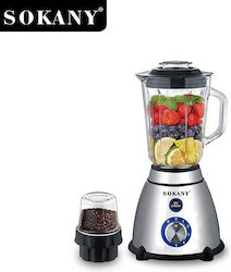 Sokany Mixer mit Glas Kanäta 1,5 l 800W Inox SK-03031 Sokany Mixer mit Glas Kanäta 1,5 l 800W Inox SK-03031