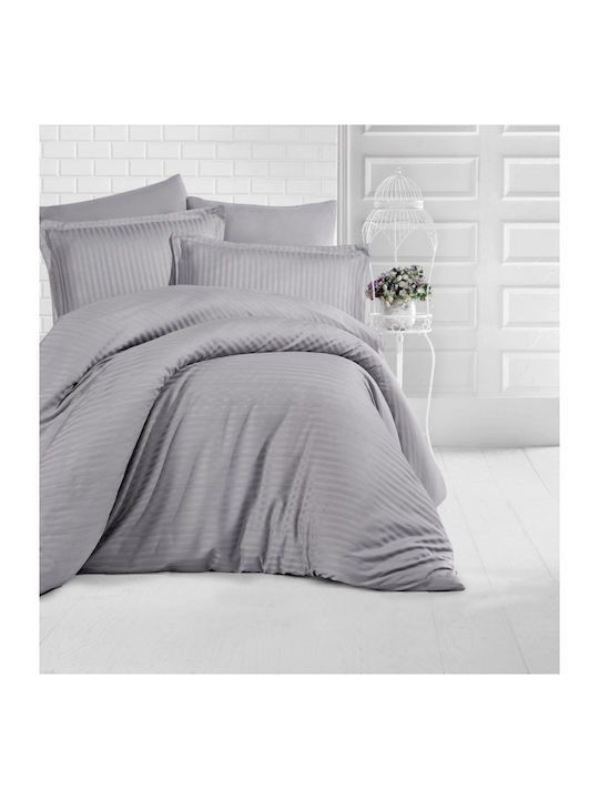Linea Home Duvet Cover Single 160x240 Soft Satin