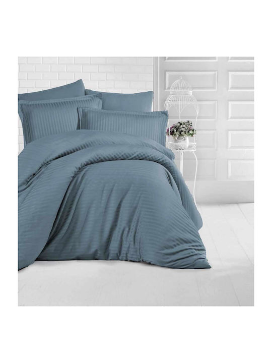 Linea Home Duvet Cover Double 200x240 Soft Satin