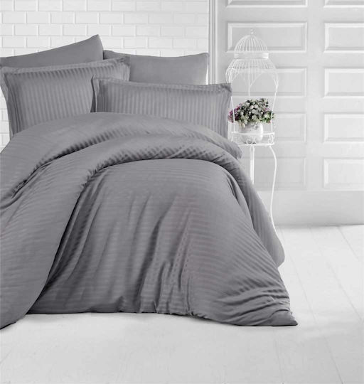 Linea Home Παπλωματοθήκη Υπέρδιπλη 220x240 Soft Satin