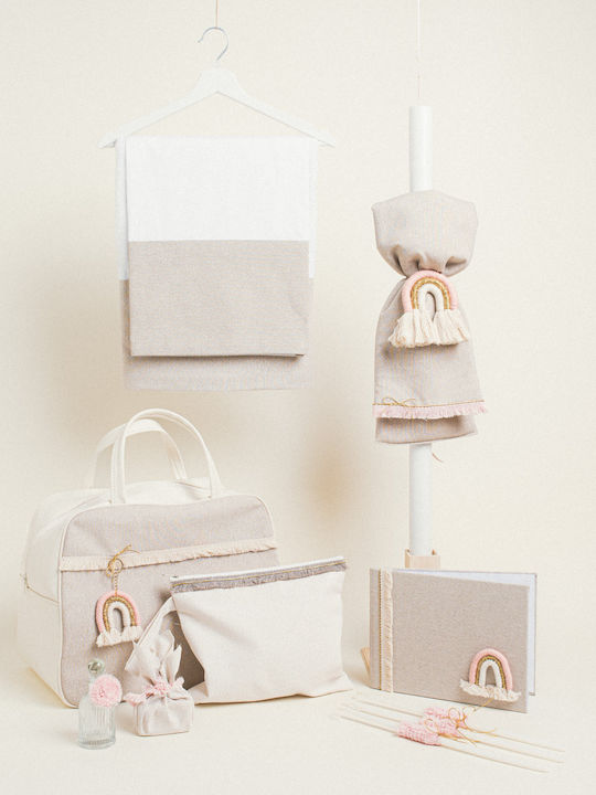 Beauty Home Set Botez Curcubeu Cu Temă Curcubeu