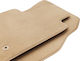 Wielganizator Vordere Matten 2Stück aus Gummi für Ford B-Max 2012-2017 Beige