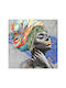Inart Africana 6-Piece Painting on Canvas 100x100cm