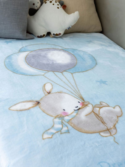 Sunshine Decke Kinderbett 1545 Samt 110x140cm