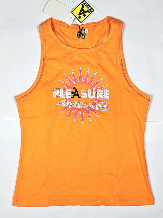 A-Style Blouse Orange