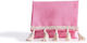Beauty Home Premium Υφασμάτινο Πουγκί για Δώρο Ροζ 12x17εκ.