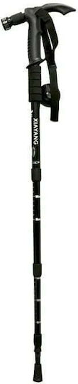 Folding Walking Stick with Flashlight, Hiking Stick, 52cm to 1.10m Support Stick