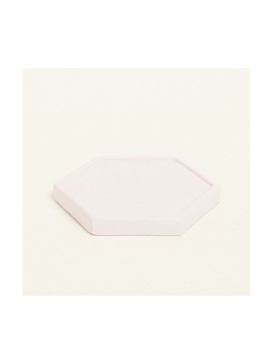 Beauty Home Σουβέρ Κεραμικό Ροζ 9x10cm