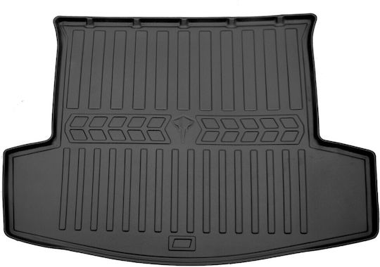 Race Axion Kofferraummatten Wannenartig 1Stück aus Gummi für Chevrolet Captiva 2006-2018 Schwarz