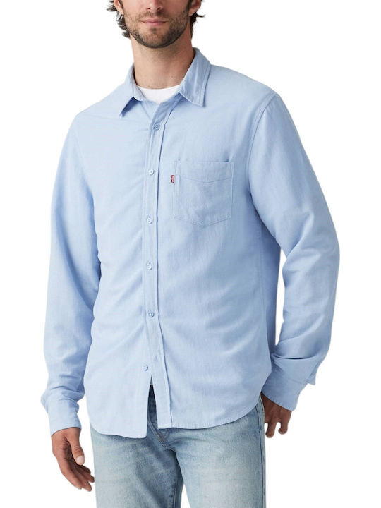 Levi's Sunset Μακρυμάνικo Λινό Πουκάμισο Chambr...