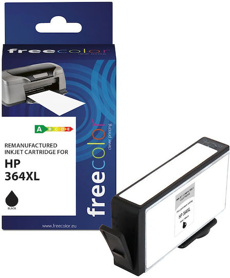 Freecolor Compatible Inkjet Printer Ink Package HP 364XL Black 1pcs