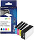 Freecolor Compatible Inkjet Printer Ink Package Canon PGI-1500XL Cyan 4pcs