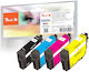 Peach Πακέτο Συμβατών Μελανιών Εκτυπωτή InkJet Epson 503XL 900 Σελίδων Πολλαπλό (Color) 4τμχ
