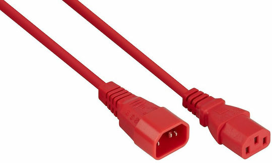 Kabelmeister IEC C14 - IEC C14 Cable 3m Red (SK1430-R030)