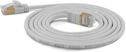 Wantec S/FTP Cat.7 Καλώδιο Ethernet 0.1m Γκρι Wantec S/FTP Cat.7 Καλώδιο Ethernet 0.1m Γκρι