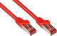 Alcasa S/FTP Cat.6 (Gigabit) Cablu De Rețea Ethernet 2m Roșu
