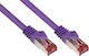 Alcasa S/FTP Cat.6 Gigabit Ethernet Network Cable 1m Blue