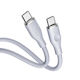 Voltme USB 2.0 Cable USB-C male - USB-C 60W PD Πράσινο 1m C2025