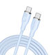 Voltme USB 2.0 Cable USB-C Male - USB-C 100W PD Green 1.8m