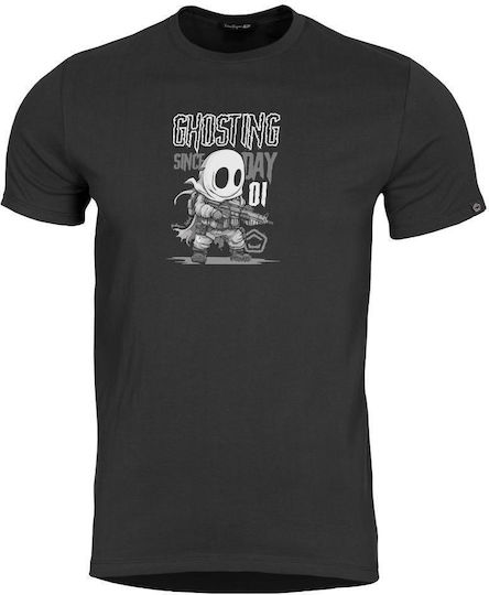 Pentagon Ghosting T-shirt-μπλούζα Τακτική Καθημερινή Χρήση 01-black-μαύρο
