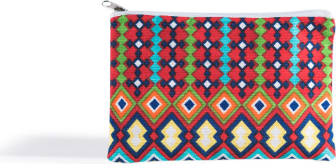 Bombonieră de Botez cu Portofel din Material Textil