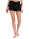 Pantaloni Scurți Bikini Negru Adevărat