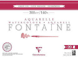 Clairefontaine Fontaine Glued Watercolour Pad 2...