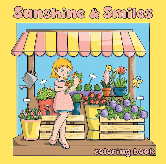 Coloring Book Sunshine Smiles
