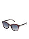 Nina Ricci Women's Sunglasses with Red Plastic Frame and Red Lens
