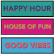 Atmosphera House Fun Chalk Board Wall-Mounted 70x20cm