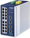 Planet Technology v1 Comutator Gestionat Strat 2 cu 16 Porturi Gigabit (1Gbps) Ethernet