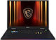 MSI Raider 18 HX AI A2XWIG-420US 18" QHD+ 240Hz (Ultra 9-275HX/32GB/1TB SSD/GeForce RTX 5080/W11 Pro) Core Black (US Keyboard)