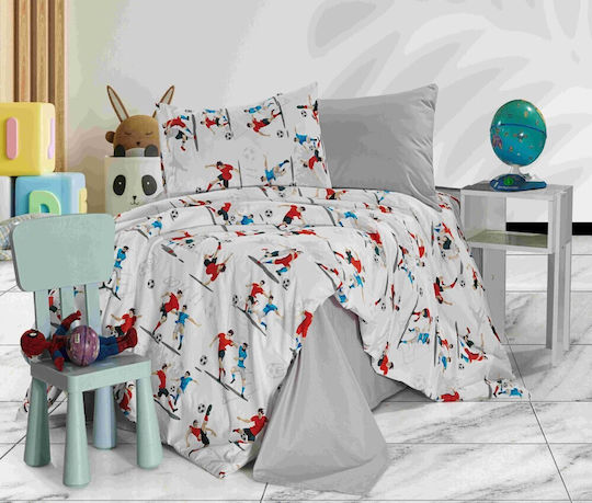MayHome Kids Single Gray Quilt 160x240cm