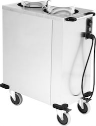 Τροχήλατο Dispenser Πιάτων Μονό Θερμαινόμενο M0112x Rnt 4320