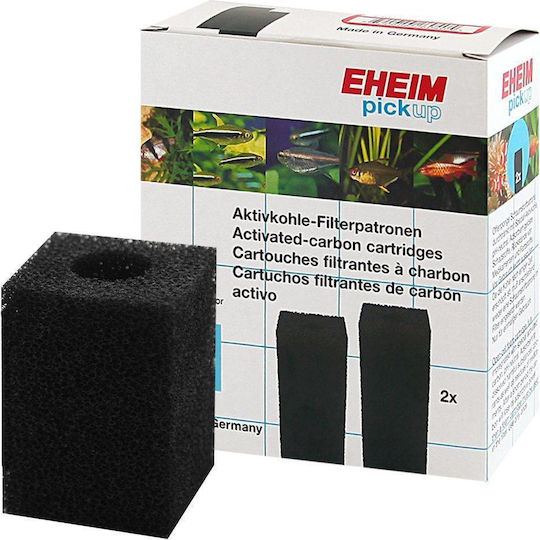 Activated Carbon Sponge Cartridge for Toxin Removal Eheim Activated Carbon Filter Cartridge 2006 2 Pcs