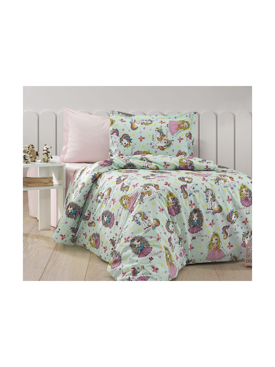 MayHome Baby Duvet Cover Set With Pillowcase Multicolour 120x160cm