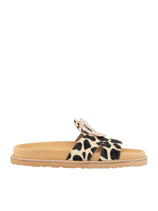 Komis & Komis Leather Women's Flat Sandals Anat...
